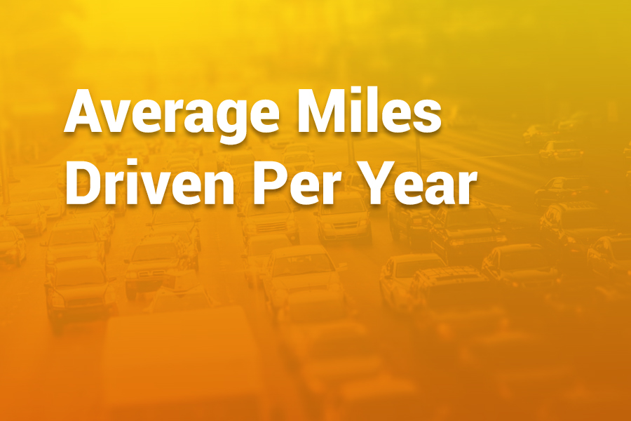 average miles driven per year